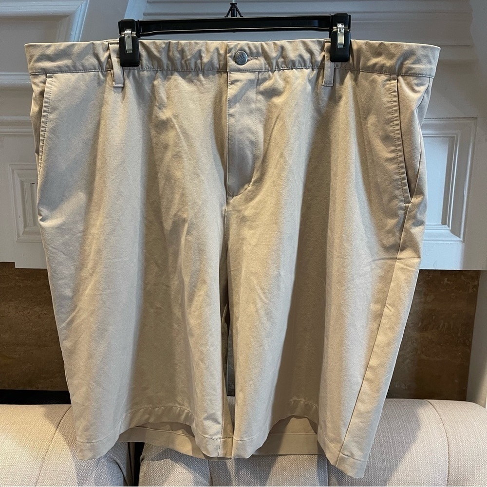 W:  Adidas khaki climalite shorts Sz 42